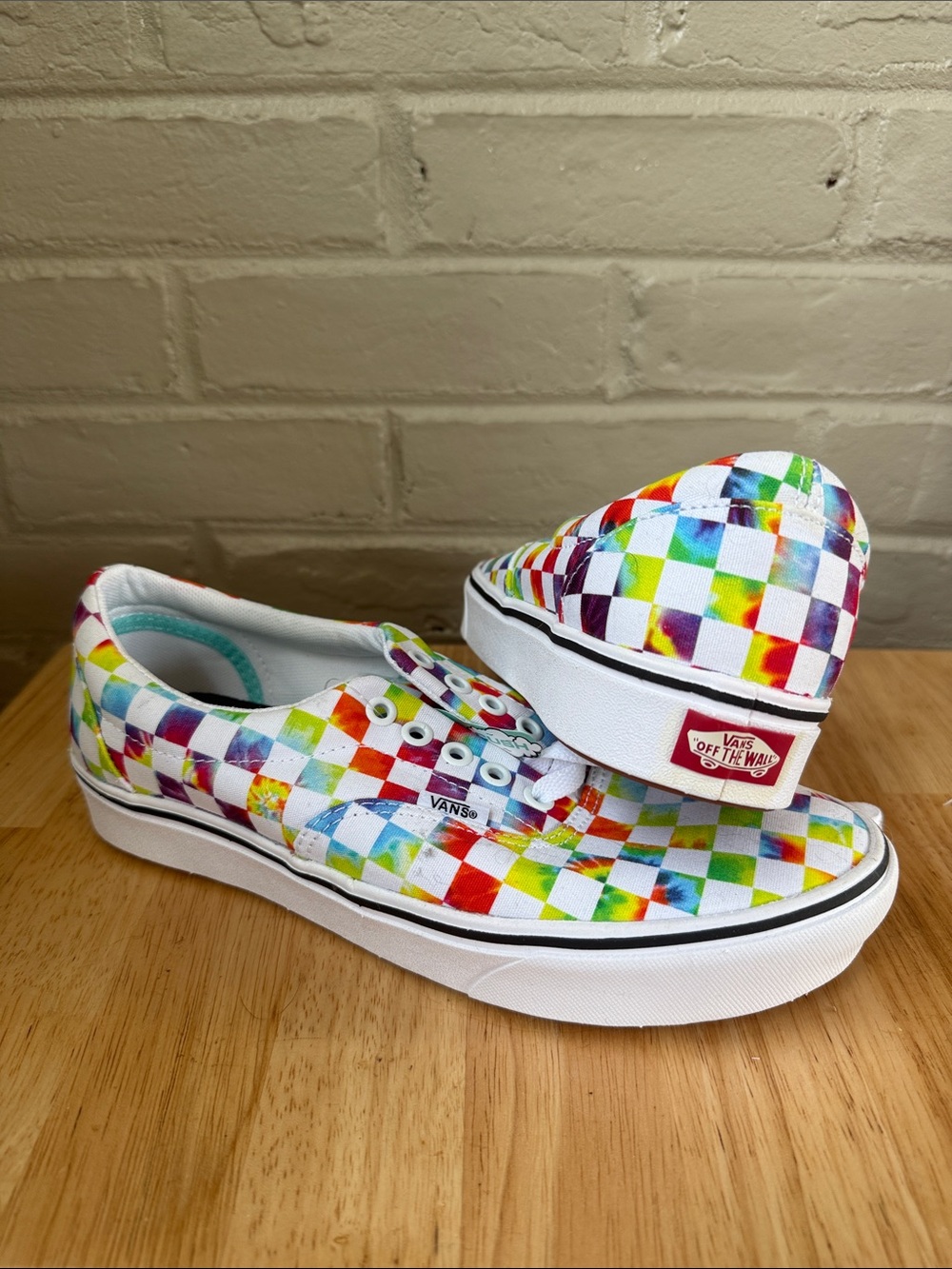Vans Rainbow Checkerboard Low Top
